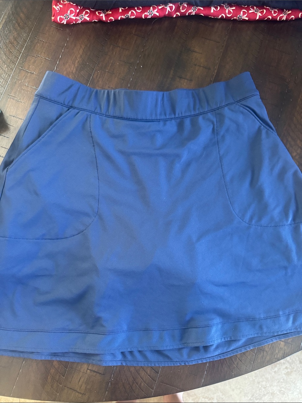 Peter Millar Blue Athletic Skort with Front Pockets